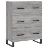 Skříň highboard šedá sonoma 69,5 x 34 x 180 cm kompozitní dřevo 3195873
