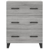 Skříň highboard šedá sonoma 69,5 x 34 x 180 cm kompozitní dřevo 3195873