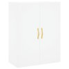 Skříň highboard bílá 69,5 x 34 x 180 cm kompozitní dřevo 3195883