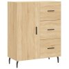 Skříň highboard dub sonoma 69,5 x 34 x 180 cm kompozitní dřevo 3195918