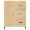 Skříň highboard dub sonoma 69,5 x 34 x 180 cm kompozitní dřevo 3195918