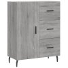Skříň highboard šedá sonoma 69,5 x 34 x 180 cm kompozitní dřevo 3195921