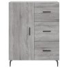 Skříň highboard šedá sonoma 69,5 x 34 x 180 cm kompozitní dřevo 3195921