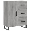 Skříň highboard šedá sonoma 69,5 x 34 x 180 cm kompozitní dřevo 3195929