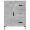 Skříň highboard betonově šedá 69,5x34x180 cm kompozitní dřevo 3196015