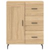 Skříň highboard dub sonoma 69,5 x 34 x 180 cm kompozitní dřevo 3196030