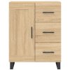 Skříň highboard dub sonoma 69,5 x 34 x 180 cm kompozitní dřevo 3196038