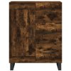 Skříň highboard kouřový dub 69,5 x 34 x 180 cm kompozitní dřevo 3196040