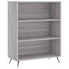 Skříň highboard šedá sonoma 69,5 x 34 x 180 cm kompozitní dřevo 3196049