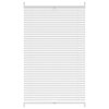 Plisovaná roleta 80 x 125 cm, bílá 240602
