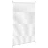 Plisovaná roleta 80 x 125 cm, bílá 240602