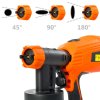 Elektrická malířská stříkací pistole 3 vel. trysek 500 W 800 ml 145287