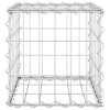 Gabionový vyvýšený záhon krychle ocelový drát 30 x 30 x 30 cm 145648