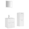 Set koupelnového nábytku bílý dřevotříska 3071441
