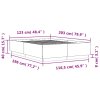 Rám postele dub sonoma 120 x 200 cm kompozitní dřevo 3209711