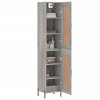 Skříň highboard šedá sonoma 34,5 x 34 x 180 cm kompozitní dřevo 3200463
