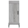 Skříň highboard šedá sonoma 34,5 x 34 x 180 cm kompozitní dřevo 3200463