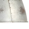 Industriální vintage závěsné svítidlo 25 W stříbrné kulaté 31cm 320546