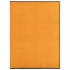 Rohožka pratelná oranžová 90 x 120 cm 323454
