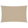 Stínící plachta oxfordská látka obdélníková 4 x 7 m béžová 135163