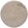 Stolní deska šedá Ø 60 x 2,5 cm mramor 149197