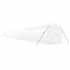 Skleník s ocelovým rámem bílý 48 m² 24 x 2 x 2 m 3188038