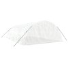 Skleník s ocelovým rámem bílý 40 m² 8 x 5 x 2,3 m 3188096