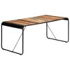 Jídelní stůl 180 x 90 x 76 cm masivní recyklované dřevo