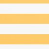 Balkónová zástěna bílo-žlutá 120 x 600 cm oxfordská látka 134911