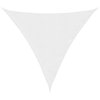 Stínící plachta oxfordská látka trojúhelník 4,5x4,5x4,5 m bílá 135288