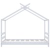 Rám dětské postele bílý masivní borovice 70 x 140 cm 289610