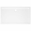 Obdélníková sprchová vanička ABS bílá 70 x 120 cm 148905