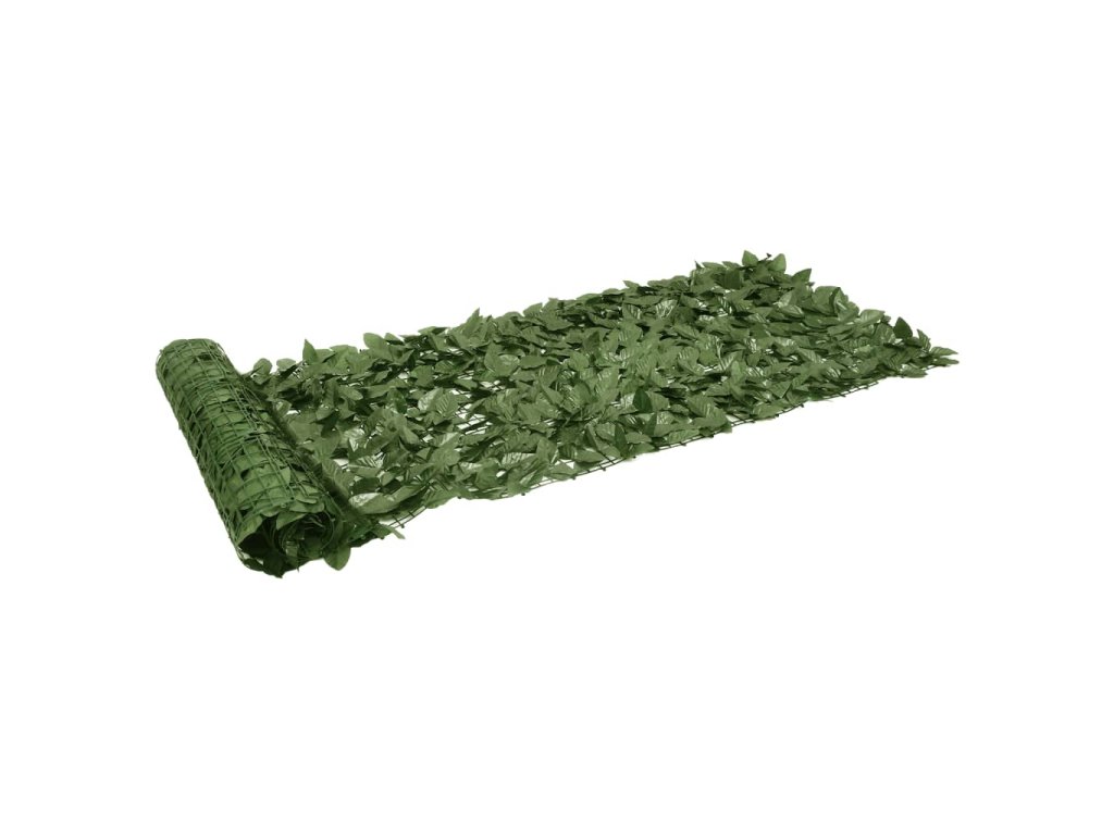 Balkónová zástena s tmavozelenými listami 200x75 cm 3216420