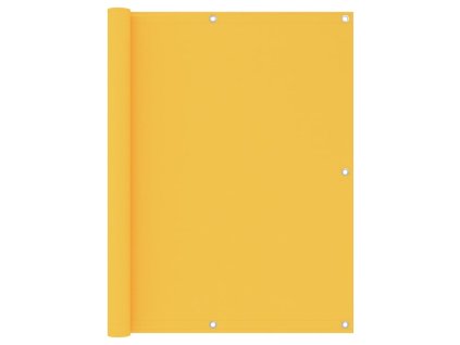 Balkónová markíza, žltá 120x500 cm, oxfordská látka 135030