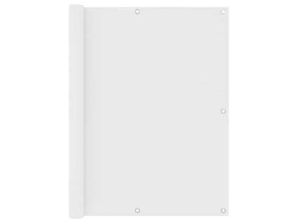 Balkónová markíza, biela 120x400 cm, oxfordská látka 134897