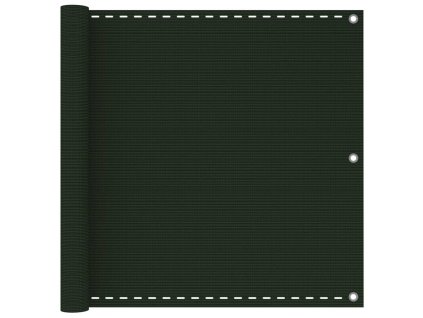 Balkónová markíza tmavozelená 90x400 cm HDPE 310973