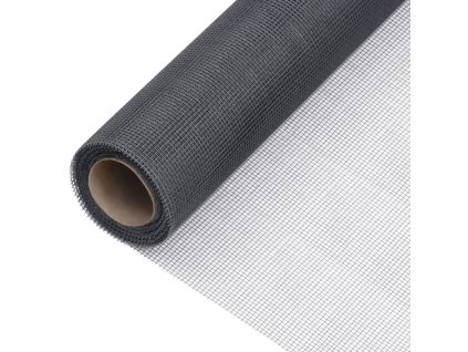 Sieť proti hmyzu sklené vlákno 60x1000 cm sivá 150866