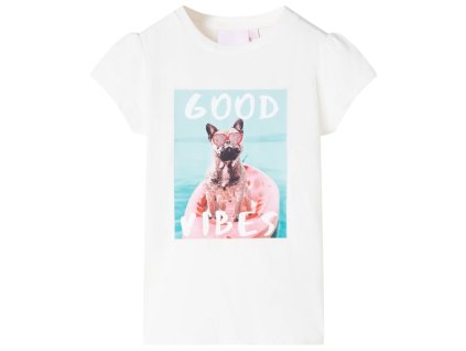 Detské tričko farba ľanu 104 11220