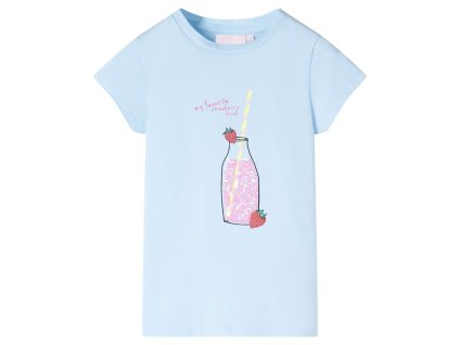 Detské tričko jemne modré 92 11269