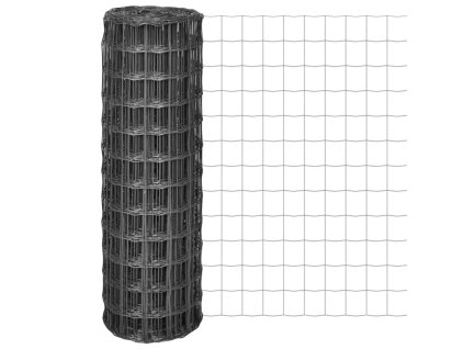 Euro plot, oceľ 10x1,2 m, sivý 142510