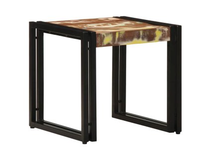 Konferenčný stolík 40 x 40 x 38 cm Masívne obnovené drevo 4102729