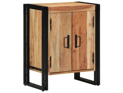 Skriňa na topánky Hnedá 56 x 35 x 70 cm Akáciový masív 4102749