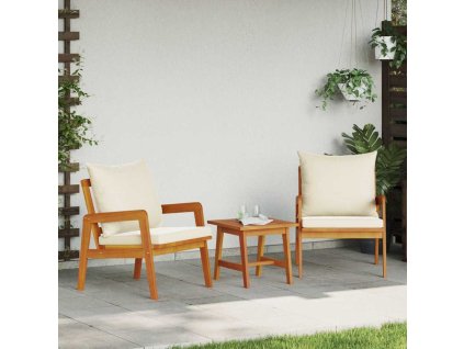 Záhradná stolička 2 pcs Prírodný olej Pevné akáciové drevo 4106455