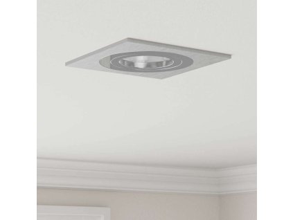 Bodové svetlo 12 pcs Strieborná 9 x 9 x 2 cm Hliník 4108156