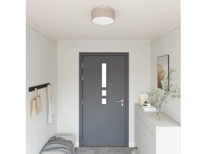 Stropná lampa so bodmi Sivohnedá 30 x 30 x 13,5 cm látka 42001205