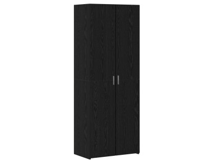 Highboard Čierny dub 70 x 42.5 x 185 cm Kompozitné drevo 3365593