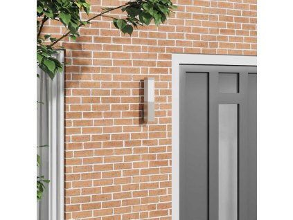 Exteriérové nástenné svietidlo Strieborná 10,5 x 6 x 33 cm 4005959