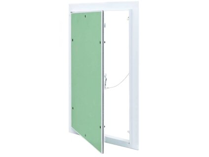Access Panel Zelená a strieborná 30 x 45 cm 4018456