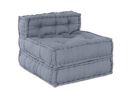 Modulárna pohovka Sivá 70 x 70 x 56 cm látka 4019046