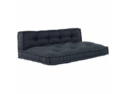 Vankúš na pohovku 2 pcs Antracit látka 4019084